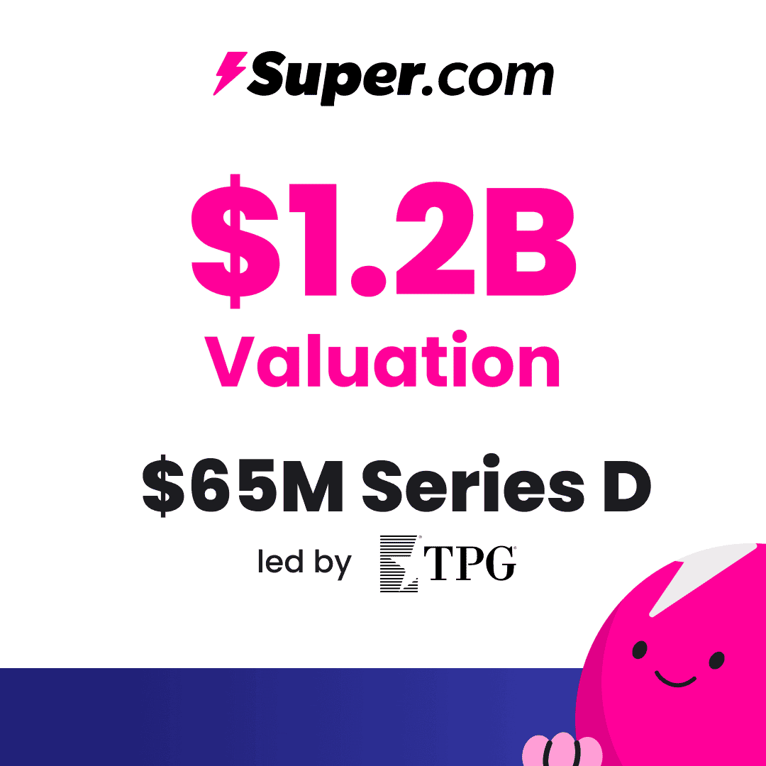 Super.com Series D funding announcement